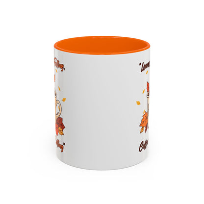 Cozy Fall Coffee Mug, Autumn Vibes, Perfect Gift for Coffee Lovers, Thanksgiving Decor, Seasonal Drinkware