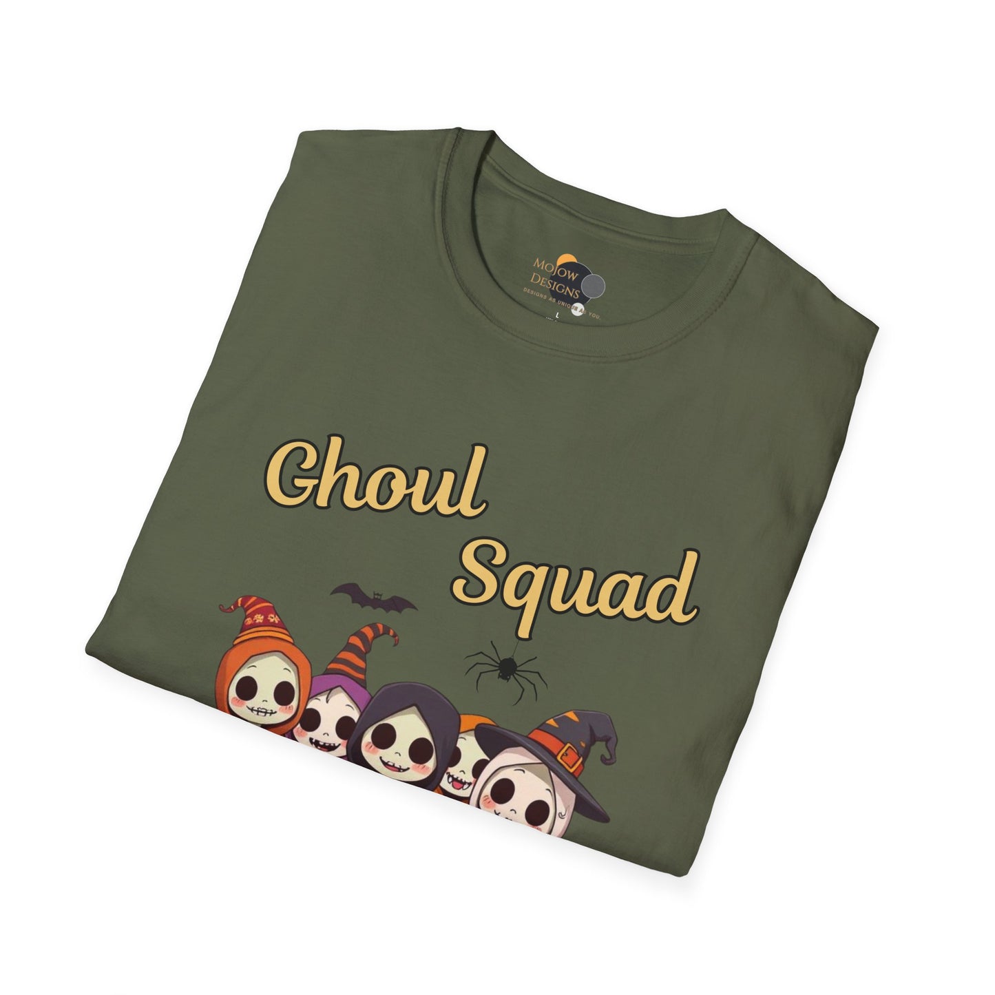 Unisex Ghoul Squad T-Shirt, Halloween Tee, Boo Crew Shirt, Spooky Season Apparel, Ghostly Friends Top, Fall