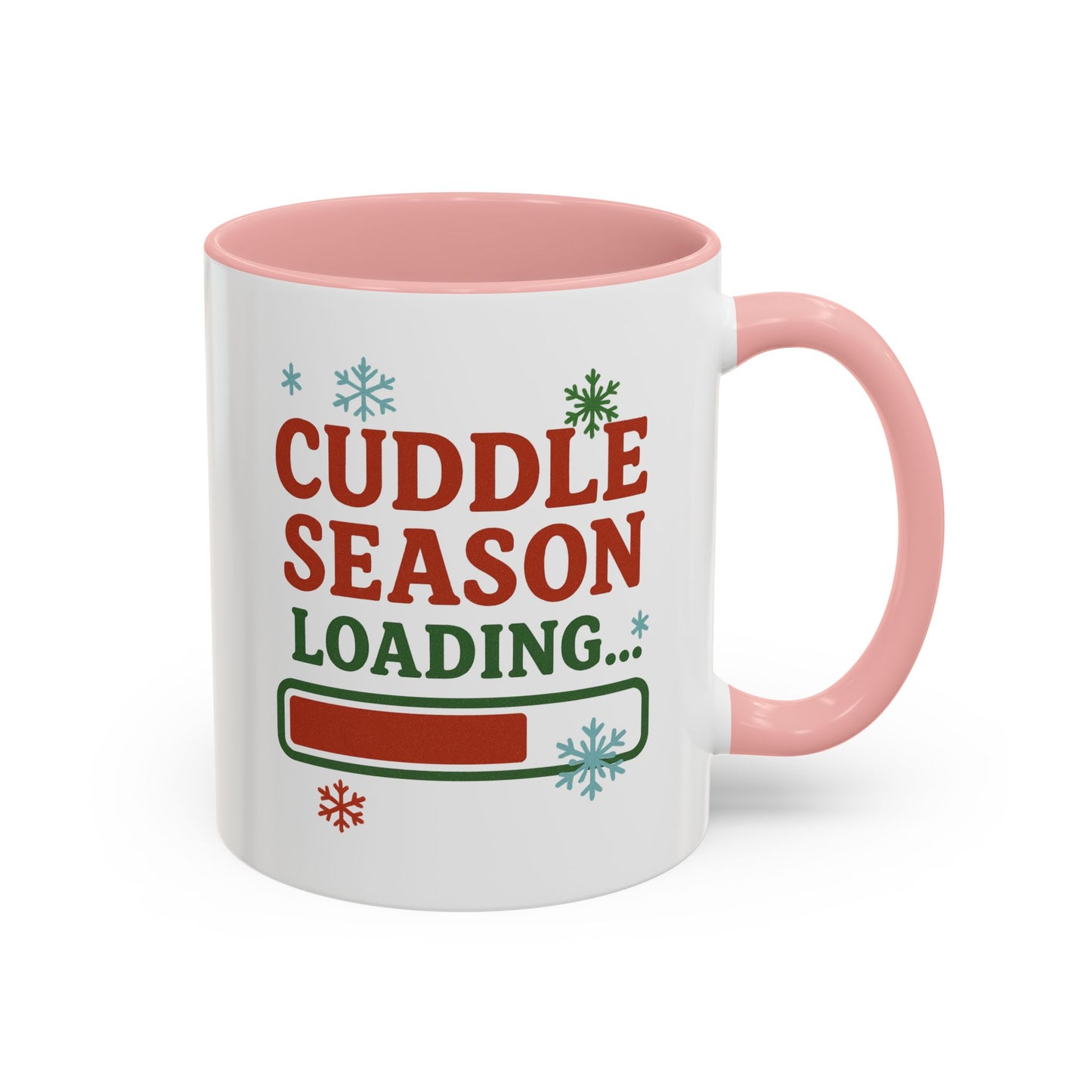 Cuddle Season Loading Coffee Mug — Holiday Hot Cocoa Gift Christmas