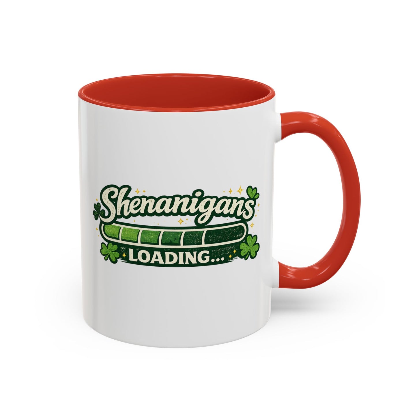 Shenanigans Loading Coffee Mug — St. Patrick’s Day Accent Mug