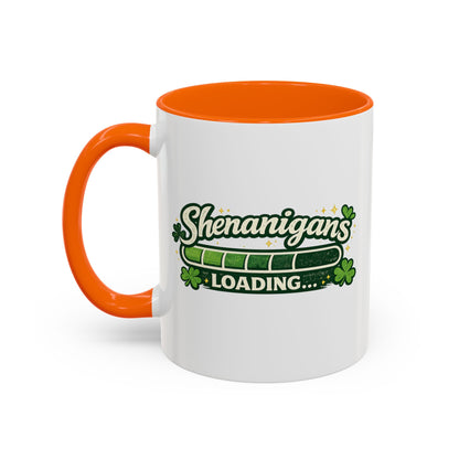 Shenanigans Loading Coffee Mug — St. Patrick’s Day Accent Mug