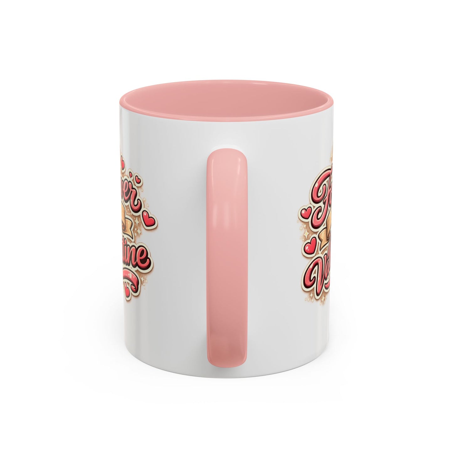 Forever My Valentine Accent Coffee Mug – Romantic Valentine’s Day Gift
