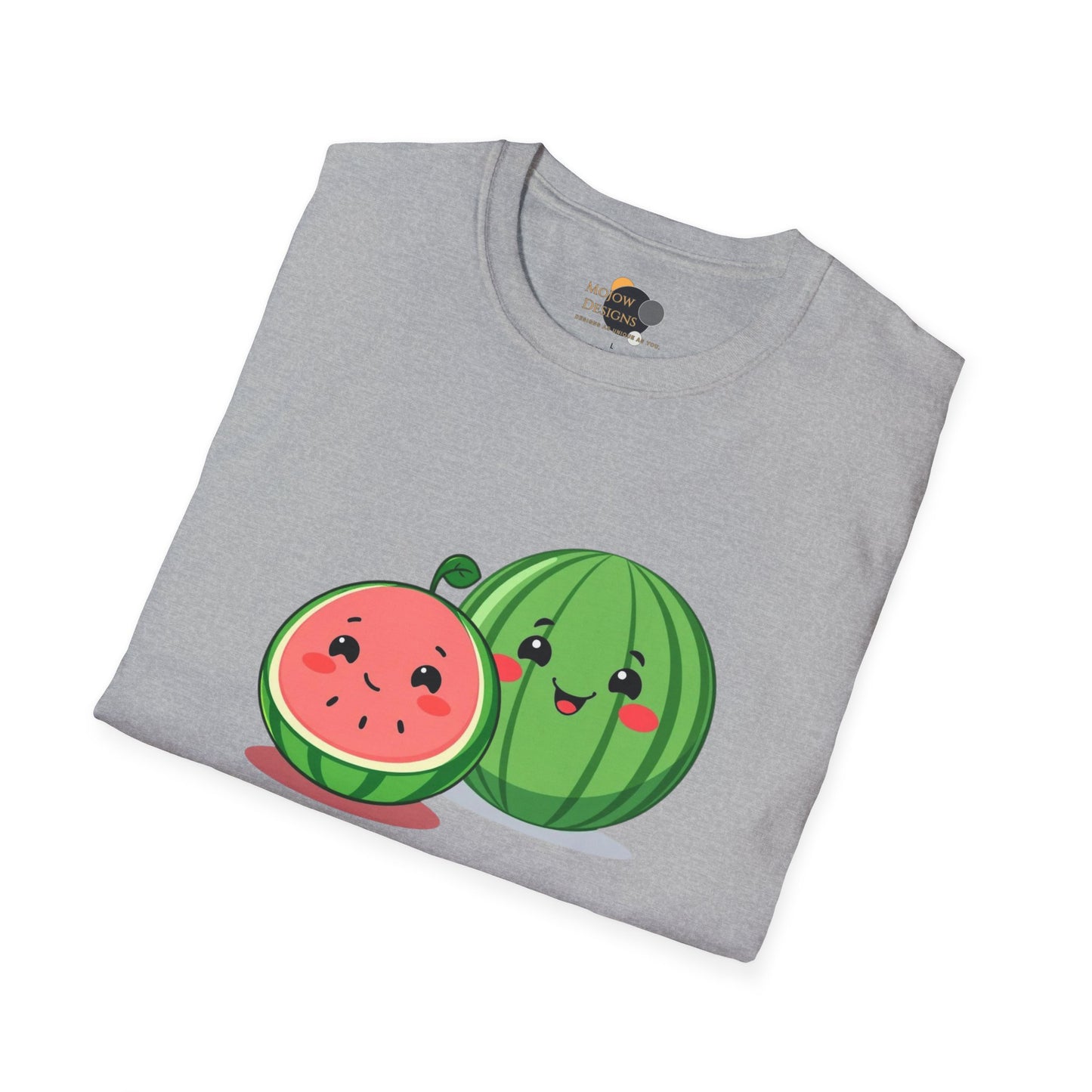 Funny Watermelon T-Shirt, Cute Summer Gift, Unisex Tee, Birthday Gift, Friendship Shirt, Cute Fruit Tee