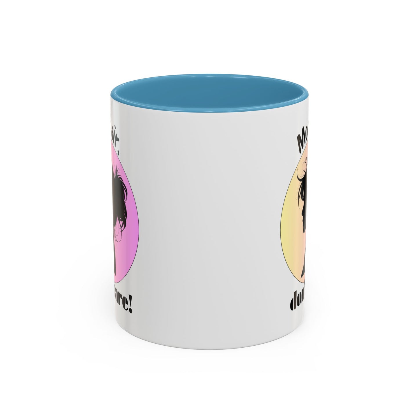Mom Hair Coffee Mug - Stylish Gift for Moms, Caffeinated Humor Mug, Cute Kitchen Decor, Sweet Gift for Mother's Day, Funny Coffee Cup