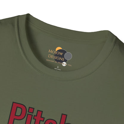 Baseball-Themed Unisex Softstyle T-Shirt, Perfect for Game Days, Sporty Gift, Summer Casual Wear, Unique Baseball Fan Apparel