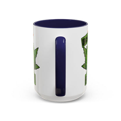 Best Buds Accent Coffee Mug, Cute Plant Mug, Gift for Plant Lovers, Pothead Gifts, Cannabusiness Mug