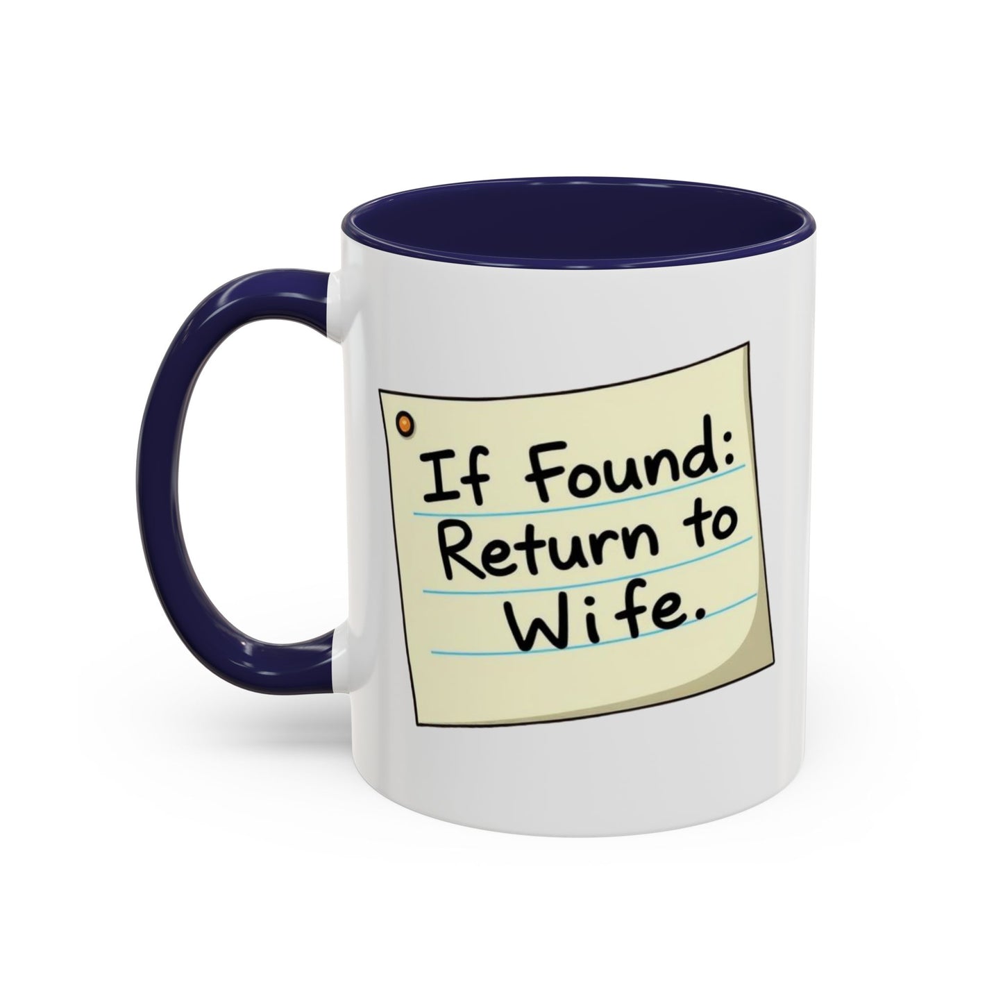 Humorous Coffee Mug - Perfect Gift for Husband, Funny Office Mug, Marriage Humor, Personalized Drinkware, Everyday Use