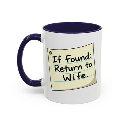 Humorous Coffee Mug - Perfect Gift for Husband, Funny Office Mug, Marriage Humor, Personalized Drinkware, Everyday Use