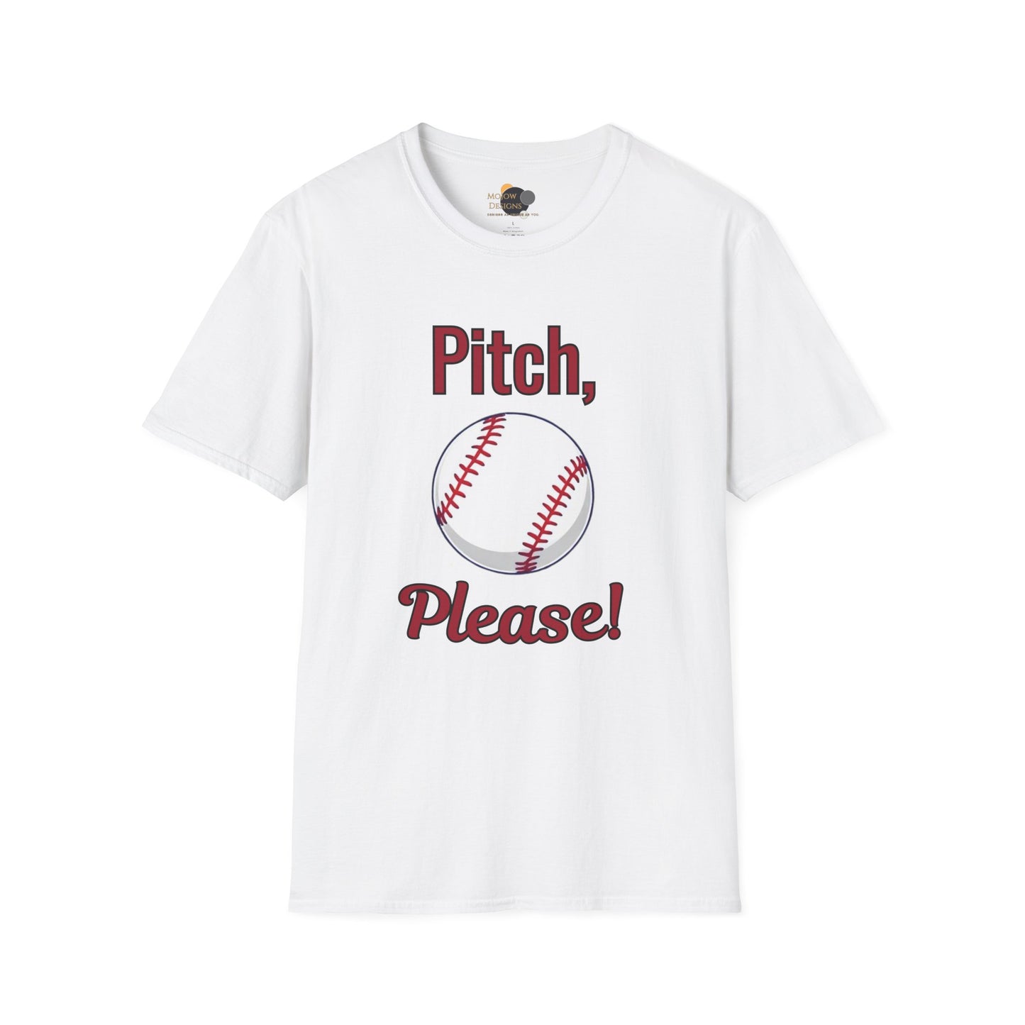 Baseball-Themed Unisex Softstyle T-Shirt, Perfect for Game Days, Sporty Gift, Summer Casual Wear, Unique Baseball Fan Apparel