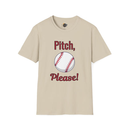 Baseball-Themed Unisex Softstyle T-Shirt, Perfect for Game Days, Sporty Gift, Summer Casual Wear, Unique Baseball Fan Apparel