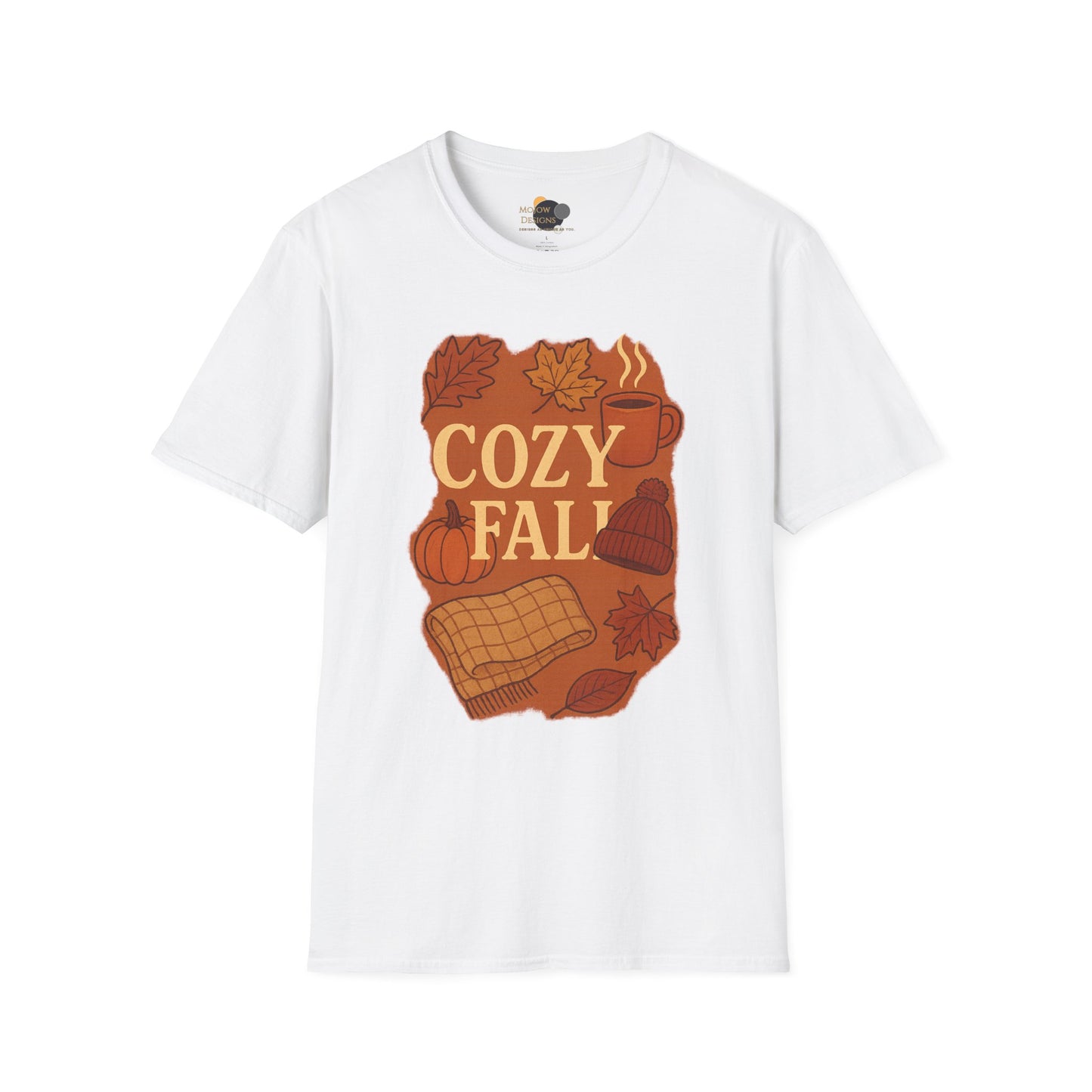 Cozy Fall Unisex T-Shirt, Autumn Tee, Seasonal Wear, Fall Fashion, Thanksgiving Gift, Pumpkin Spice Shirt