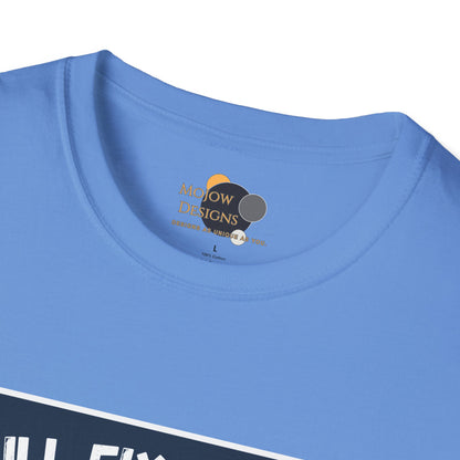 Funny Beer Fix Shirt | Unisex Softstyle Tee for Beer Lovers, Great Gift for Father's Day, Birthdays, Casual Wear, DIY Enthusiasts