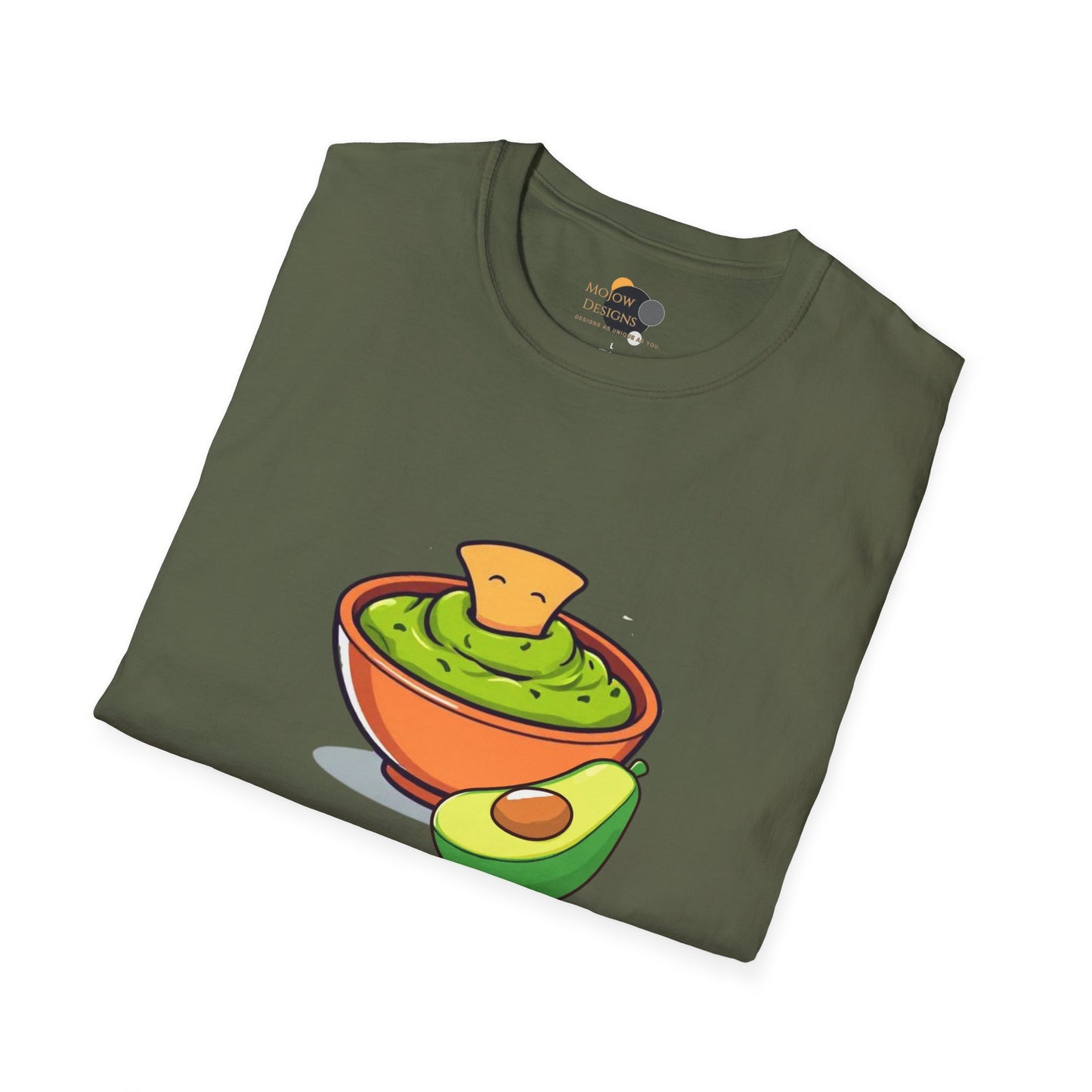 Holy Guacamole Avocado T-Shirt, Funny Graphic Tee, Unisex Softstyle Shirt, Perfect Gift, Casual Wear, Foodie Apparel