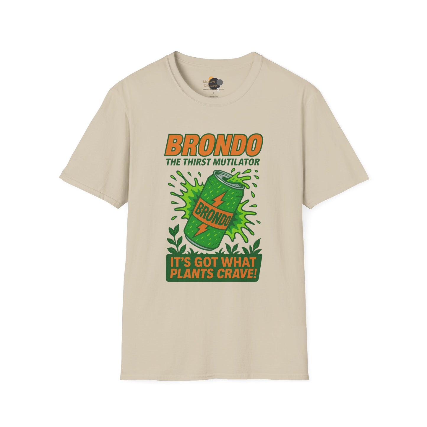 Unisex Brondo Softstyle T-Shirt - Retro Vintage Vibe, Perfect Gift for Fans, Casual Wear, Summer Events, Fun Party Outfit