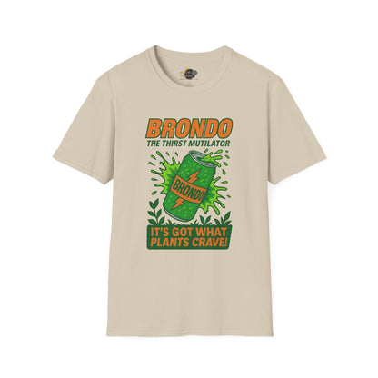 Unisex Brondo Softstyle T-Shirt - Retro Vintage Vibe, Perfect Gift for Fans, Casual Wear, Summer Events, Fun Party Outfit