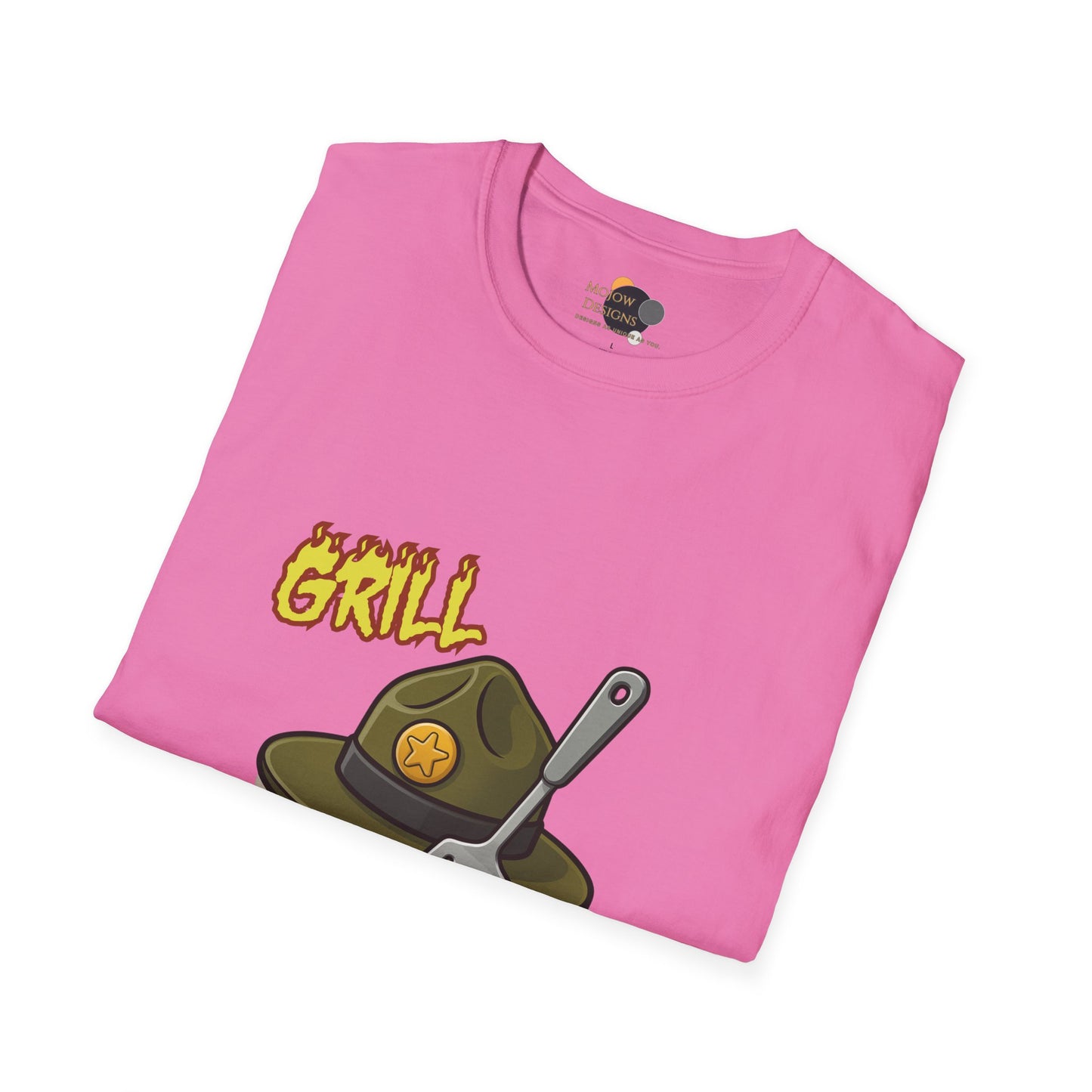 Grill Sergeant Unisex T-Shirt | Fun BBQ Gift, Casual Summer Wear, Cooking Enthusiast Tee, Father's Day Present, Outdoor Apparel