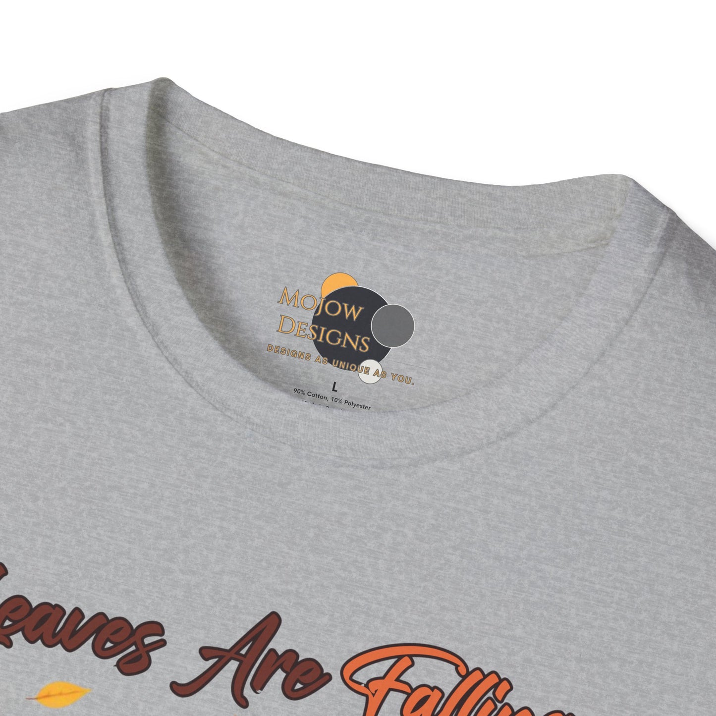 Fall-themed Unisex Softstyle T-Shirt, Cozy Autumn Top, Gift for Coffee Lovers, Seasonal Apparel, Perfect for Thanksgiving