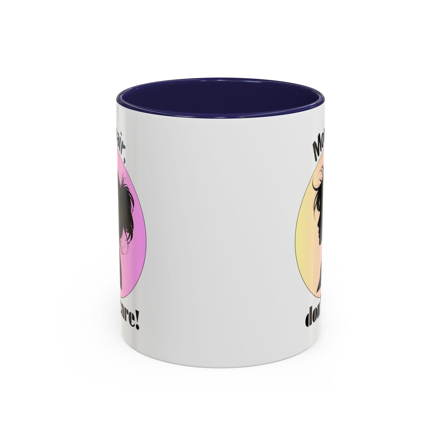 Mom Hair Coffee Mug - Stylish Gift for Moms, Caffeinated Humor Mug, Cute Kitchen Decor, Sweet Gift for Mother's Day, Funny Coffee Cup