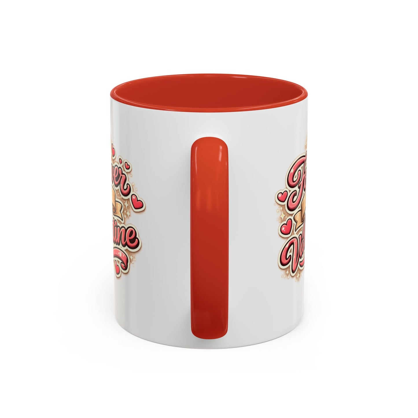 Forever My Valentine Accent Coffee Mug – Romantic Valentine’s Day Gift