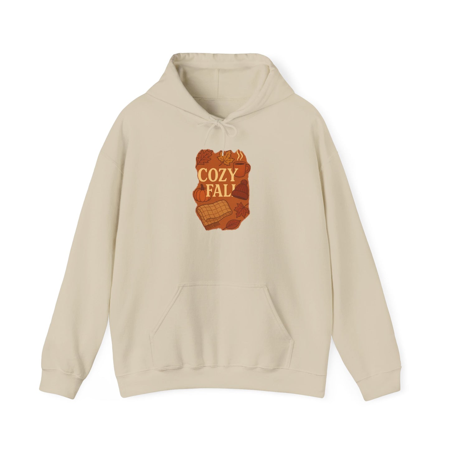 Cozy Fall Unisex Hooded Sweatshirt, Fall Fashion, Autumn Gift, Cozy Hoodie, Pumpkin Spice Lover, Sweatshirt for Cool Weather