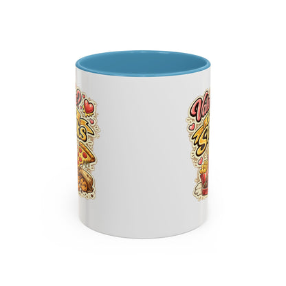 Valentine? I Prefer Snacks Coffee Mug — Funny Food Lover Gift