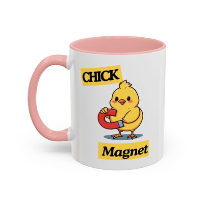 Cute Chick Coffee Mug for Animal Lovers, Funny Gift for Mother’s Day, Easter, Birthday, Home & Office Decor, Unique Ceramic Cup, Spring Time