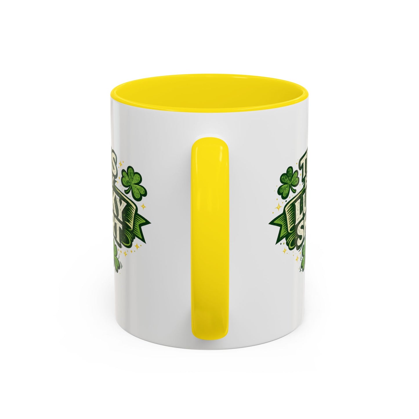 Lucky Shirt Coffee Mug — "This Is My Lucky Shirt" St. Patrick’s Day Accent Mug