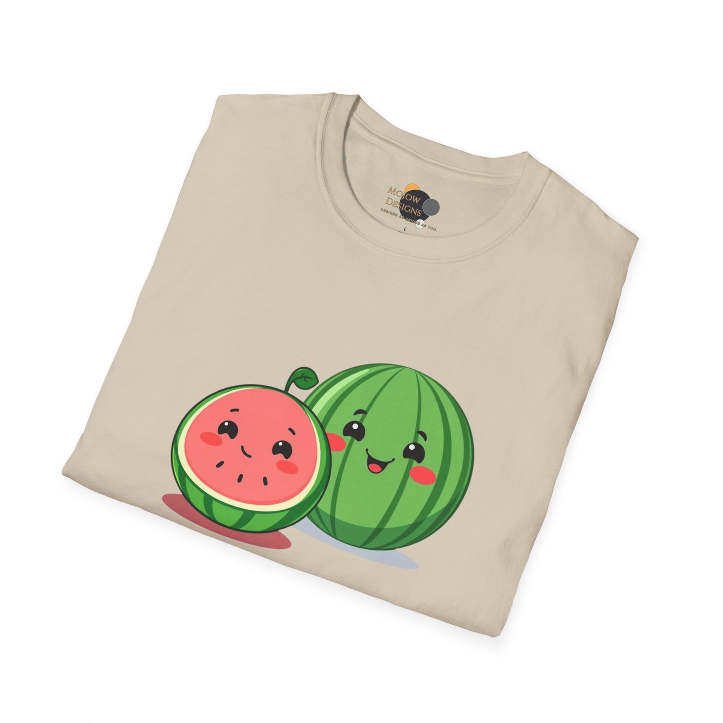 Funny Watermelon T-Shirt, Cute Summer Gift, Unisex Tee, Birthday Gift, Friendship Shirt, Cute Fruit Tee