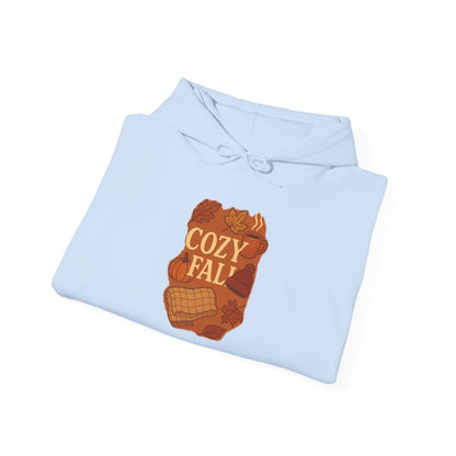 Cozy Fall Unisex Hooded Sweatshirt, Fall Fashion, Autumn Gift, Cozy Hoodie, Pumpkin Spice Lover, Sweatshirt for Cool Weather