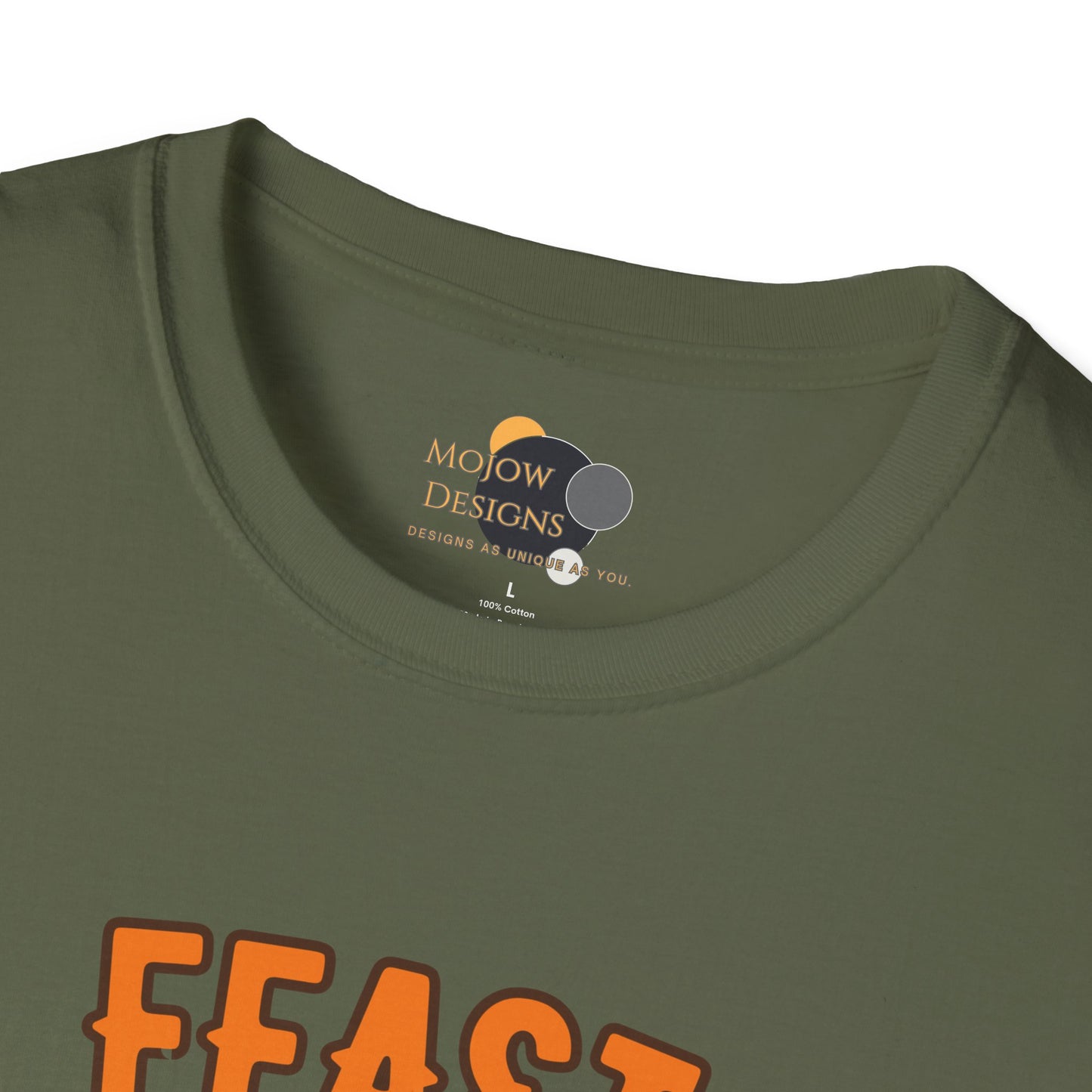 Thanksgiving Feast Mode T-Shirt | Unisex Softstyle Tee for Holiday Celebrations, Thanksgiving Gift, Family Gatherings, Cozy Vibe, Fall