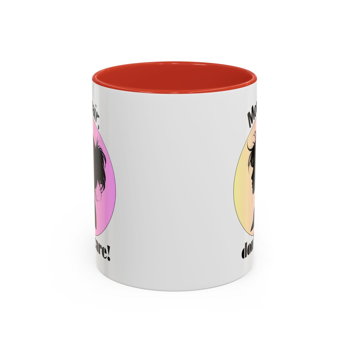 Mom Hair Coffee Mug - Stylish Gift for Moms, Caffeinated Humor Mug, Cute Kitchen Decor, Sweet Gift for Mother's Day, Funny Coffee Cup
