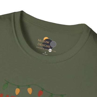 Christmas Lights & Comfy Nights T-Shirt — Cozy Holiday Graphic Tee