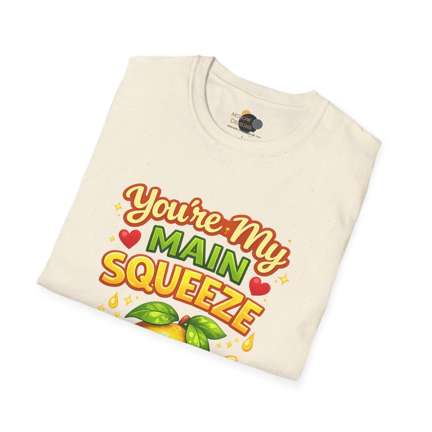 You’re My Main Squeeze T-Shirt — Cute Lemon Pun Graphic Tee for Couples & Valentine’s Day