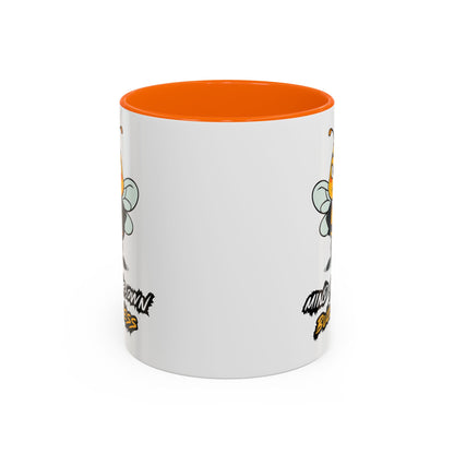 Mind Your Own Buzz-ness Accent Coffee Mug | Funny Bee Gift for Coffee Lovers, Bee Lover Mug, Humorous Kitchen Decor, Perfect for Gifts, Spring Time