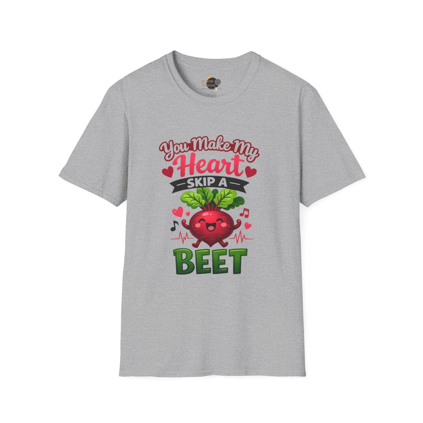 Beet T-Shirt — "You Make My Heart Skip a Beet" Cute Valentine’s Veggie Tee