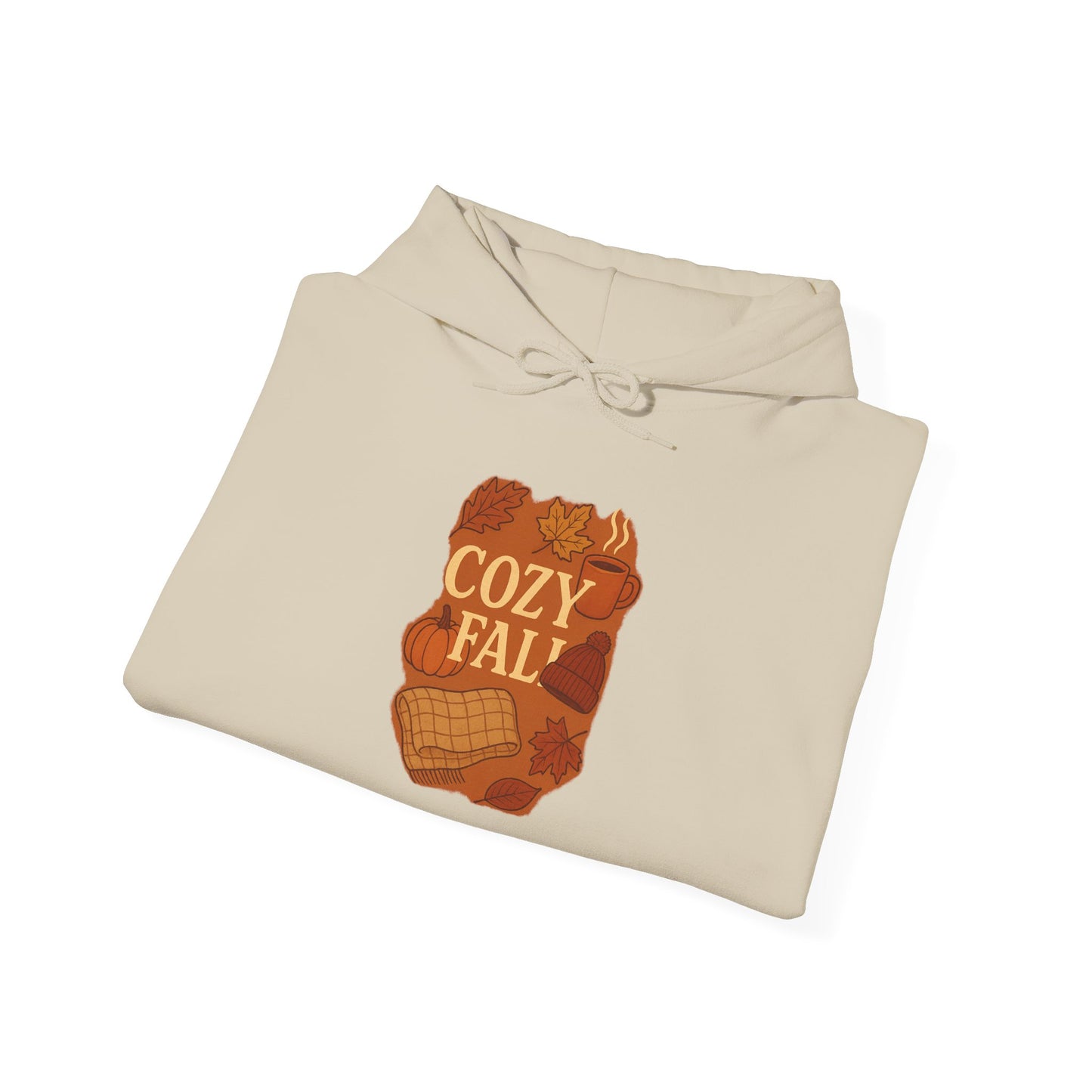 Cozy Fall Unisex Hooded Sweatshirt, Fall Fashion, Autumn Gift, Cozy Hoodie, Pumpkin Spice Lover, Sweatshirt for Cool Weather