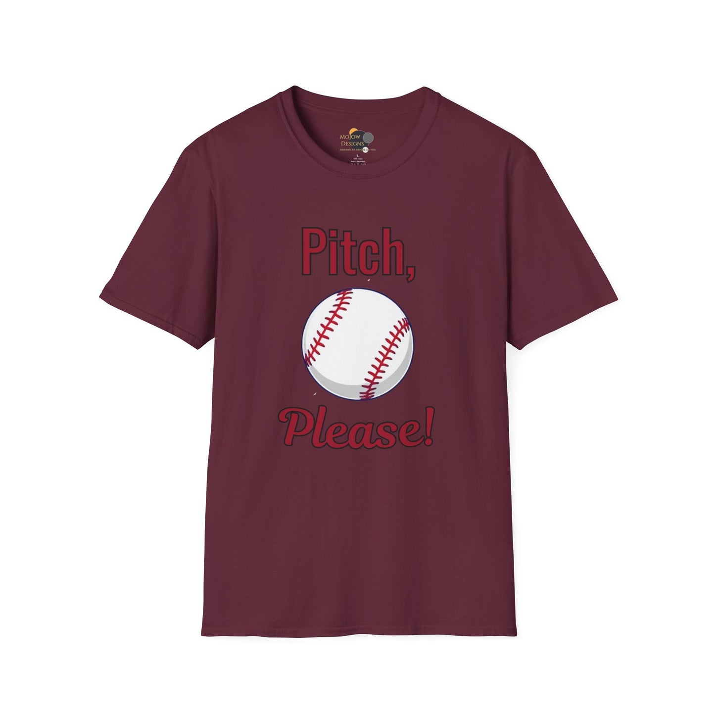 Baseball-Themed Unisex Softstyle T-Shirt, Perfect for Game Days, Sporty Gift, Summer Casual Wear, Unique Baseball Fan Apparel