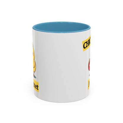 Cute Chick Coffee Mug for Animal Lovers, Funny Gift for Mother’s Day, Easter, Birthday, Home & Office Decor, Unique Ceramic Cup, Spring Time