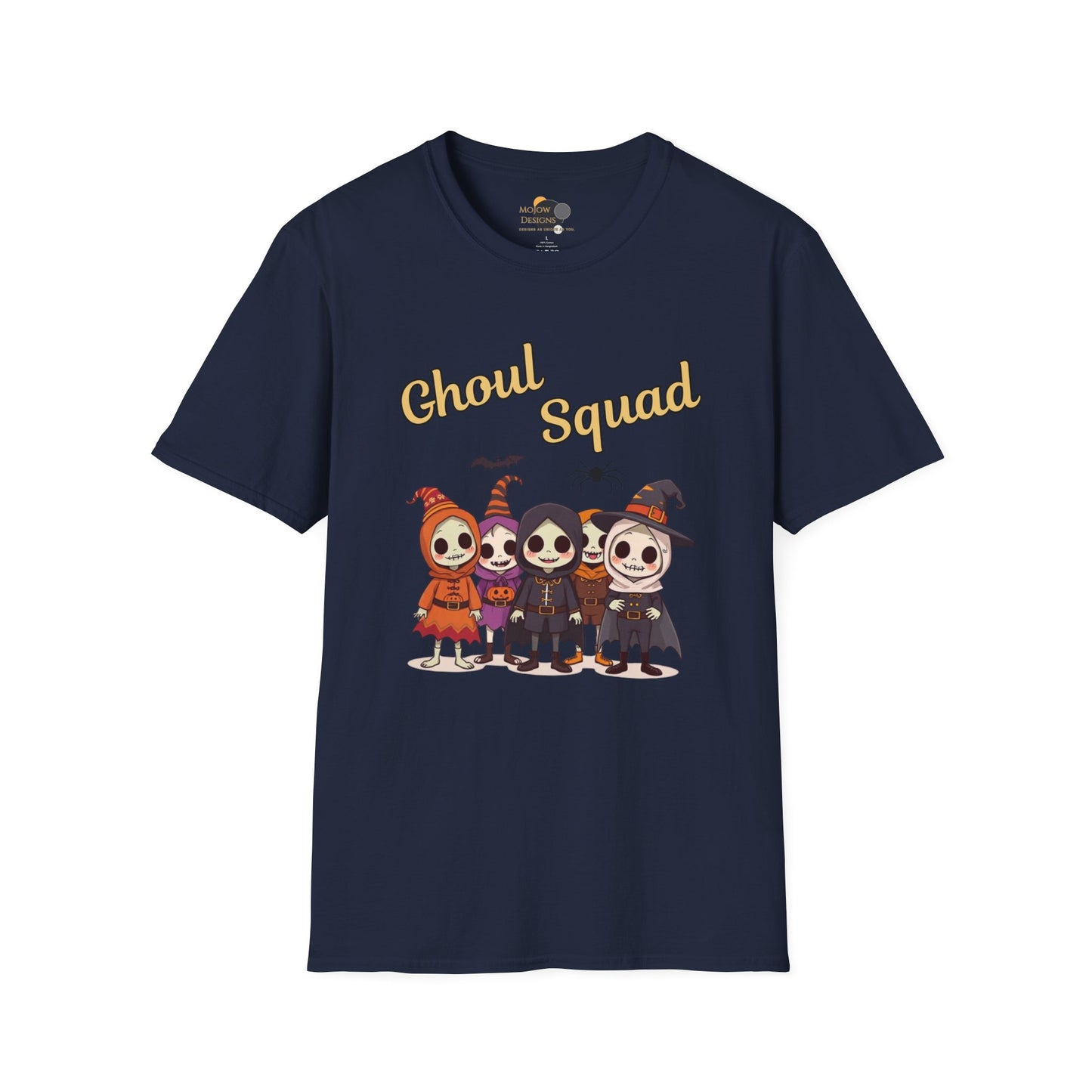 Unisex Ghoul Squad T-Shirt, Halloween Tee, Boo Crew Shirt, Spooky Season Apparel, Ghostly Friends Top, Fall