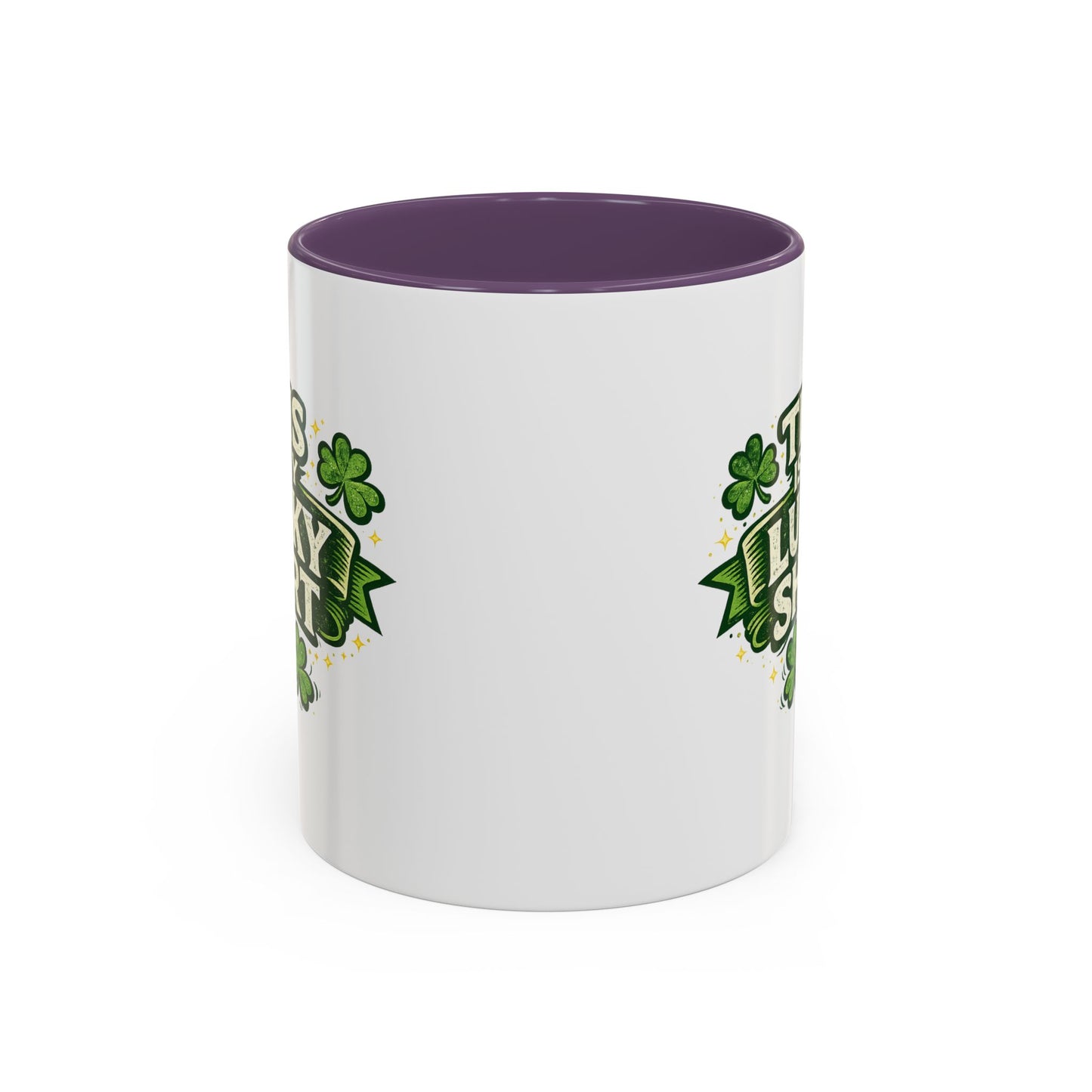 Lucky Shirt Coffee Mug — "This Is My Lucky Shirt" St. Patrick’s Day Accent Mug