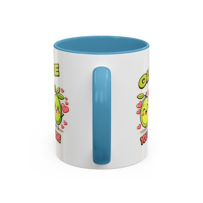 Olive You So Much Accent Coffee Mug, Valentines Day