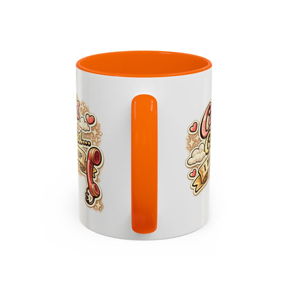 Cupid Called... I Hung Up Coffee Mug — Funny Valentine’s Day Accent Mug