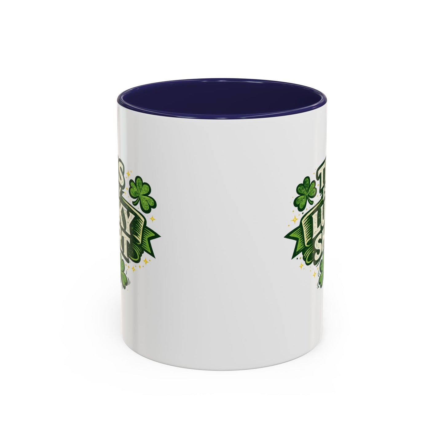 Lucky Shirt Coffee Mug — "This Is My Lucky Shirt" St. Patrick’s Day Accent Mug