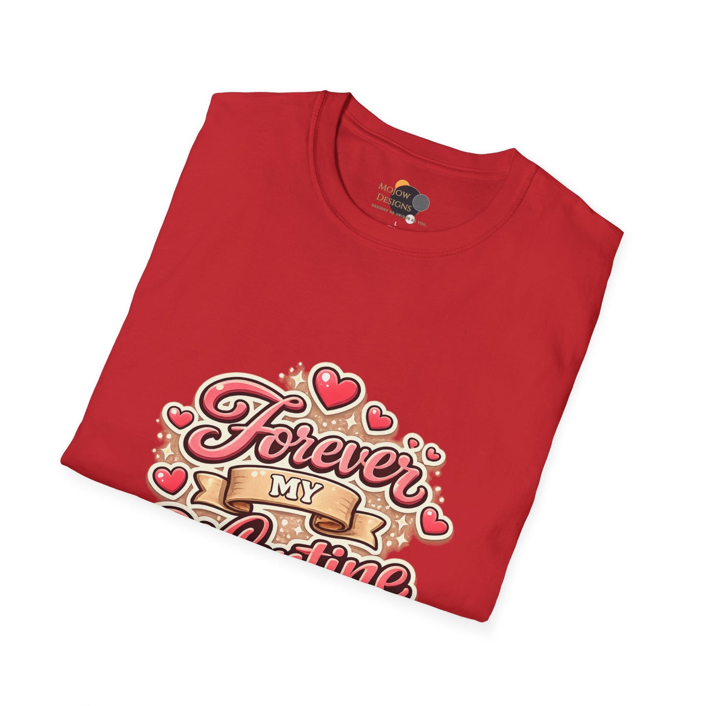 Forever My Valentine Retro Hearts T-Shirt