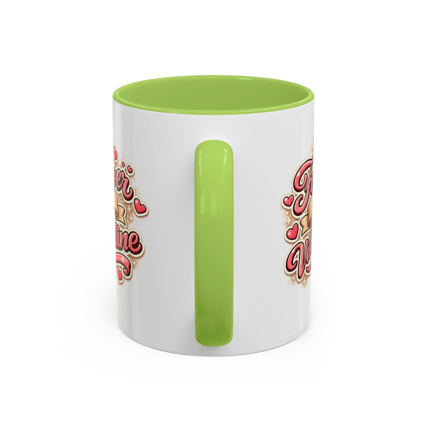 Forever My Valentine Accent Coffee Mug – Romantic Valentine’s Day Gift