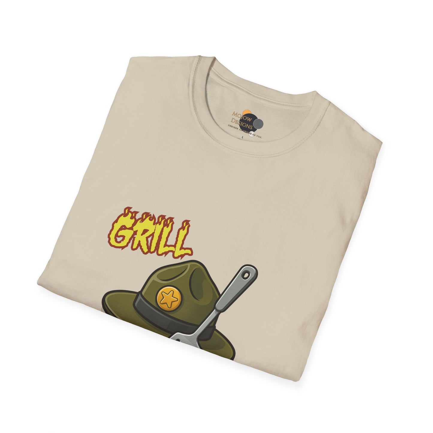 Grill Sergeant Unisex T-Shirt | Fun BBQ Gift, Casual Summer Wear, Cooking Enthusiast Tee, Father's Day Present, Outdoor Apparel