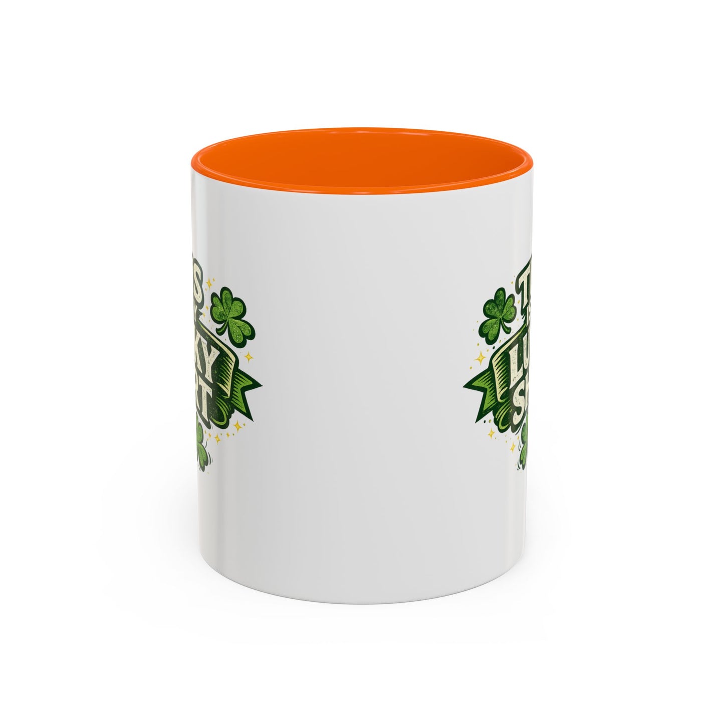 Lucky Shirt Coffee Mug — "This Is My Lucky Shirt" St. Patrick’s Day Accent Mug