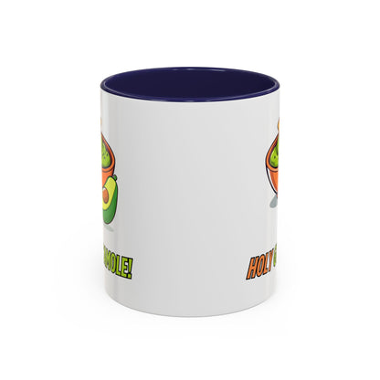 Holy Guacamole Coffee Mug, Fun Avocado Tea Cup, Quirky Kitchenware, Unique Gift for Food Lovers, Vibrant Drinkware