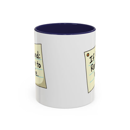 Humorous Coffee Mug - Perfect Gift for Husband, Funny Office Mug, Marriage Humor, Personalized Drinkware, Everyday Use