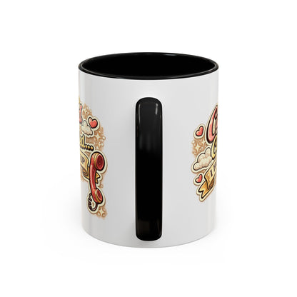 Cupid Called... I Hung Up Coffee Mug — Funny Valentine’s Day Accent Mug
